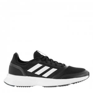 adidas Nova Flow Mens Cloudfoam Trainers - Black/White