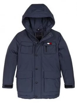 Tommy Hilfiger Boys Hooded Tech Parka