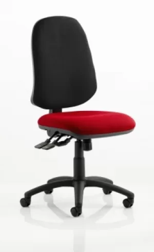 Eclipse XL Lever Task Operator Chair Bespoke Colour Seat Post Box Red