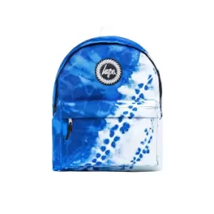 Hype Water Tie Dye Backpack (One Size) (Blue/White)