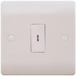 ESR Sline 10A White 1G 2 Way Electric Fish Key Operated Wall Plate Switch