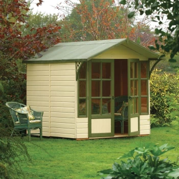 Eaton Summerhouse - Honey Brown Finish