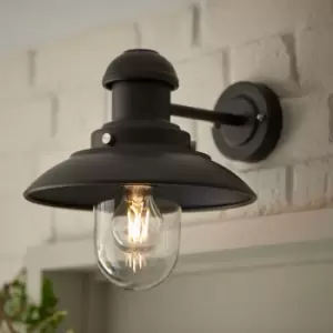 Vogue Preston Outdoor Wall Light Black Black