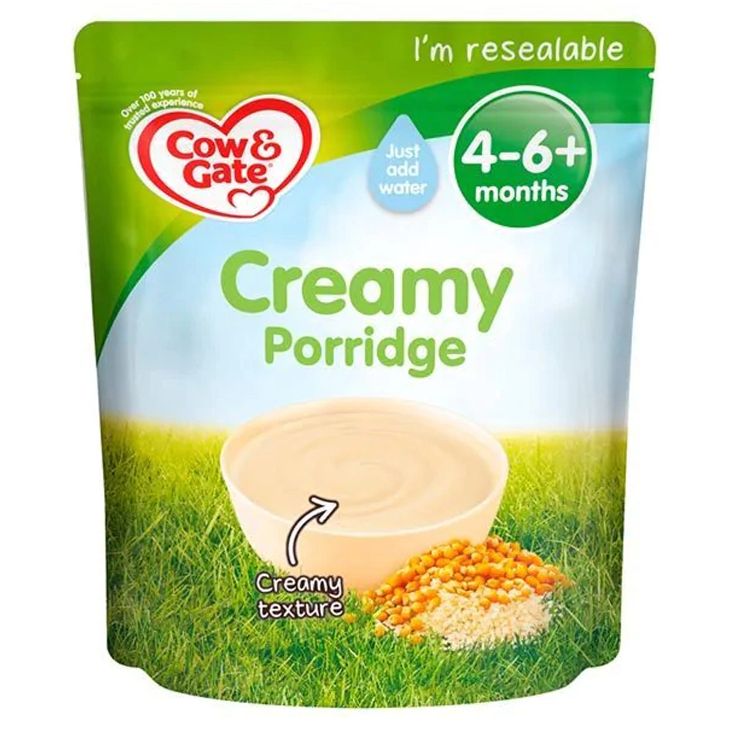 Cow Gate Creamy Porridge from 4-6m+ 125g