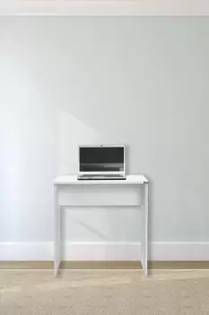 Matt White Simple Laptop Desk