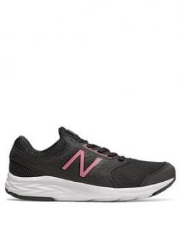 New Balance 411 Trainers - Black, Size 4, Women