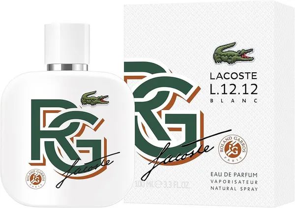 Lacoste L 1212 Eau de Parfum Blanc Edition Limitee Roland Garros Eau de Parfum For Him 100ml