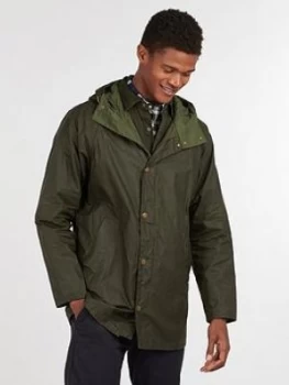 Barbour Breswell Wax Jacket - Olive