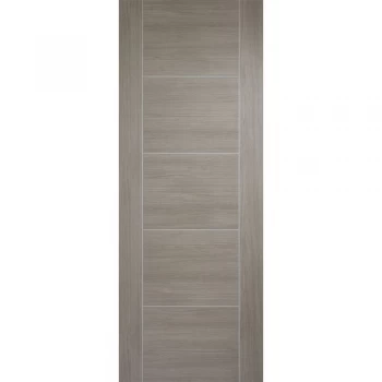 LPD Vancouver 5 Panel Fully Finished Light Grey Internal Flush Door - 1981mm x 762mm (78 inch x 30 inch)