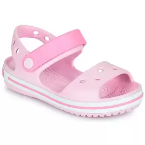 Crocs CROCBAND SANDAL KIDS girls's Children's Sandals in Pink. Sizes available:11 kid,1 kid,3 kid,8 toddler,4 toddler,7 toddler,9 toddler,10 kid,2 kid