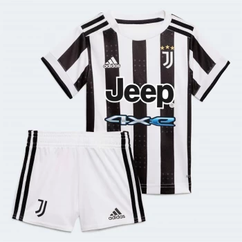 adidas Juventus Home Baby Kit 2021 2022 - White/Black