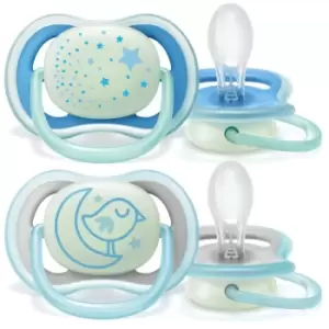 Philips Avent Soother Ultra Air Night Boy 6-18m 2 pcs