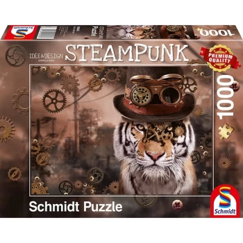 Markus Binz: Steampunk Tiger Jigsaw Puzzle - 1000 Pieces