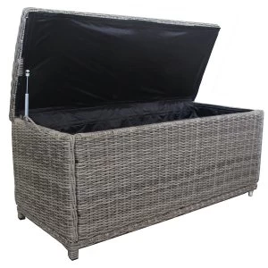 Charles Bentley Milano Rattan Garden Storage Box