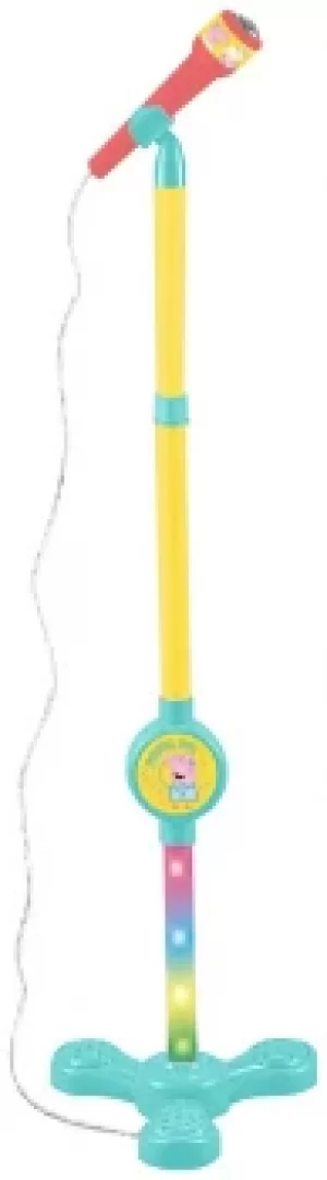 Peppa Pig Sing Along Microphone Stand