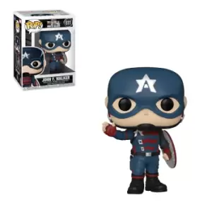 Marvel The Falcon and the Winter Soldier John Walker as Captain America Funko Pop! Vinyl