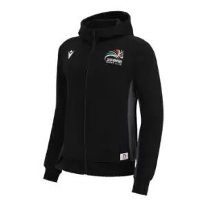 Macron Zebre Full Zip Hoodie Mens - Black