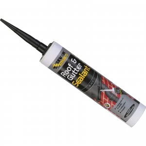 Everbuild Roof and Gutter Sealant Black 310ml