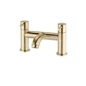 Ottone Bath Filler Tap - Brushed Brass