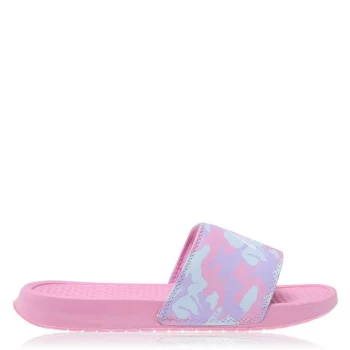 Hype Tie Dye Womens Pool Sliders - Pink