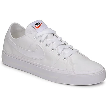 Nike NIKE COURT LEGACY CANVAS womens Shoes Trainers in White.5,5.5,6,2.5,3.5