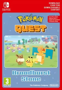 Pokemon Quest Broadburst Stone Nintendo Switch Game