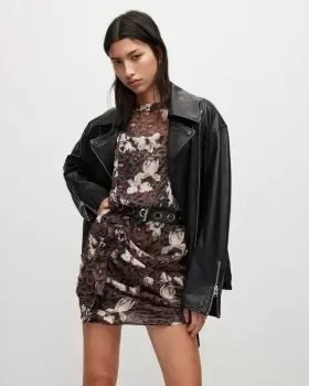 AllSaints Hali Alessandra Mini Dress