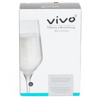 Villeroy and Boch VIVO by Villeroy and Boch 2 Pack of Champagne Glasses - Glass