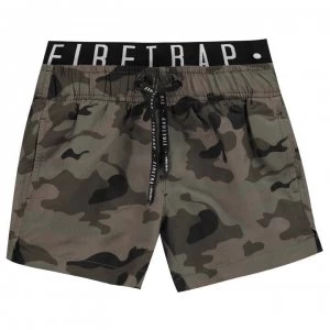 Firetrap Swim Shorts Infant Boys - Camo AOP