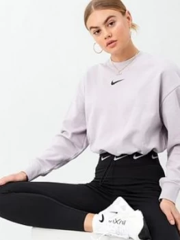 Nike Nsw Swoosh Sweat Top - Lilac