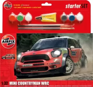 Airfix MINI Countryman WRC 1:32 Model Starter Set