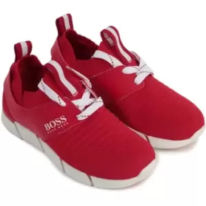 Boss Teen Girl Red Trainers - Red