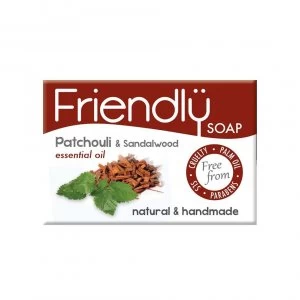 Patchouli & Sandalwood Soap 95g (Friendly Soap)