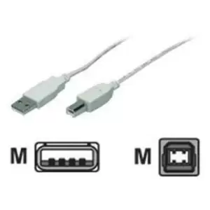 M-CAB USB 2.0 / USB Cable - 5m - Gray