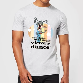 I Am Weasel You Don't Need Pants For The Victory Dance Mens T-Shirt - Grey - XS - Grey