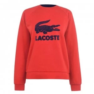 Lacoste Big Croc Sweatshirt - Corrida/Blue