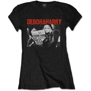 Debbie Harry - Women Are Just Slaves Womens X-Large T-Shirt - Black