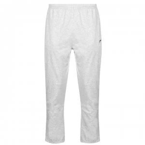 Slazenger Jersey Jogging Bottoms Mens - Grey Marl