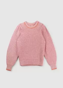 Barbour Womens Snapdragon Knit Jumper In Multi