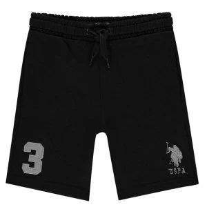 US Polo Assn US Polo Association Player Fleece Short - Black