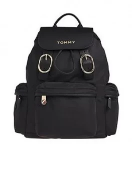 Tommy Hilfiger Recycled Nylon Backpack - Black