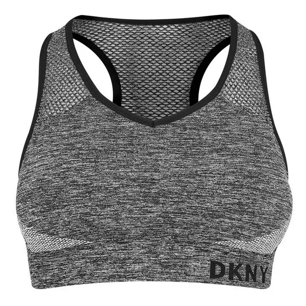 DKNY Sport Seamless Bra - Grey 8