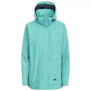 Trespass Womens/Ladies Nasu II Waterproof Shell Jacket (XXS) (Lagoon)