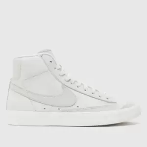 Nike W Blazer Mid Prm Mf, Photon Dust/Summit White, size: 6, Female, Trainers, DQ7572-001