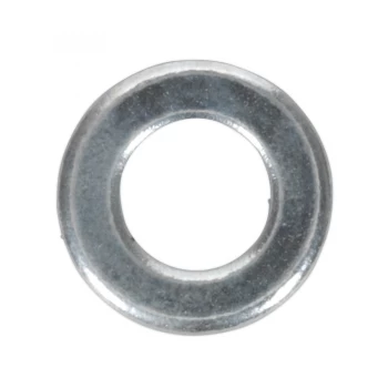 Sealey FWA510 Flat Washer M5 x 10mm Form A Zinc DIN 125 Pack of 100