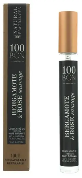 100 Bon Bergamote and Rose Sauvage Eau de Parfum Unisex 10ml