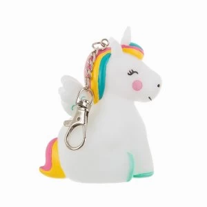 Sass & Belle Rainbow Unicorn Light Up Keyring