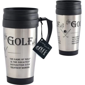 Ultimate Gift for Man Travel Mug Golf