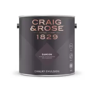 Craig & Rose Chalky Emulsion Damson - 5L