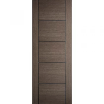 LPD Vancouver Fully Finished Chocolate Grey Internal Flush Door - 1981mm x 838mm (78 inch x 33 inch)